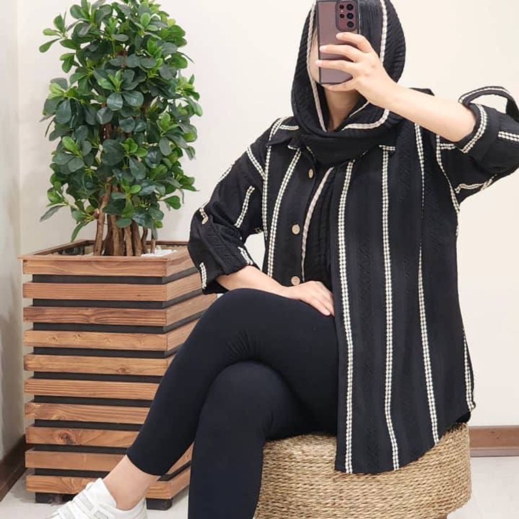 خرید آنلاین تونیک مانتویی طرح ریچل