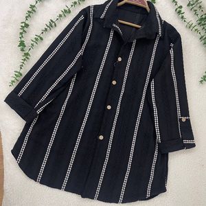 خرید آنلاین تونیک مانتویی طرح ریچل