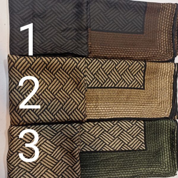 روسری نخی دست دوز