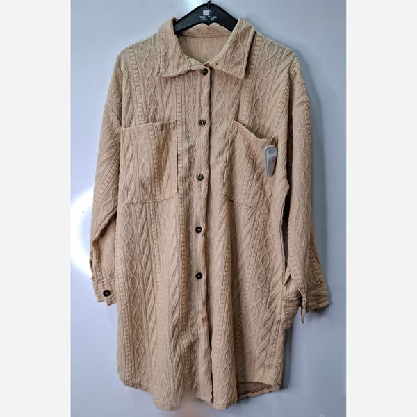 تونیک طرحدار  نخی