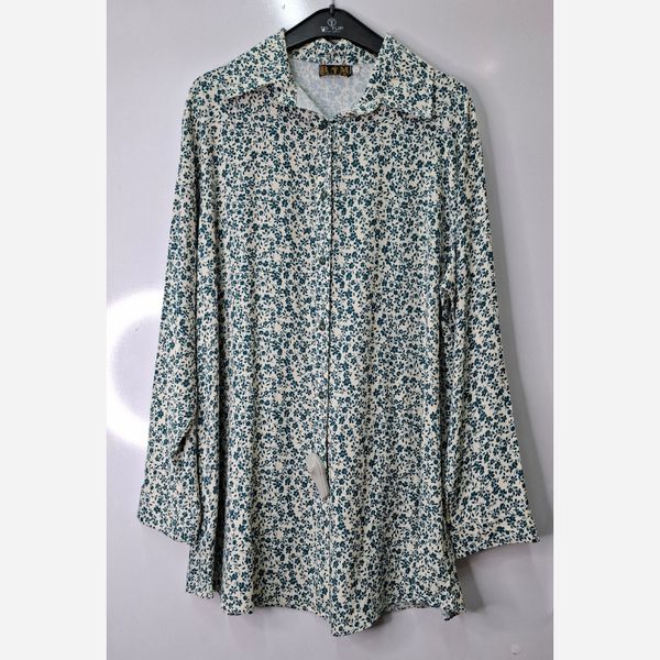 تونیک طرحدار  نخی