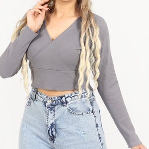 خرید اینترنتی کراپ کبریتی آستین بلند