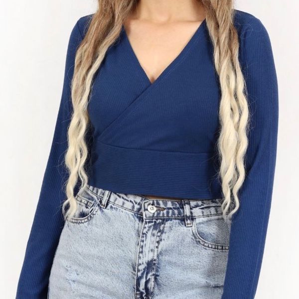 کراپ کبریتی آستین بلند