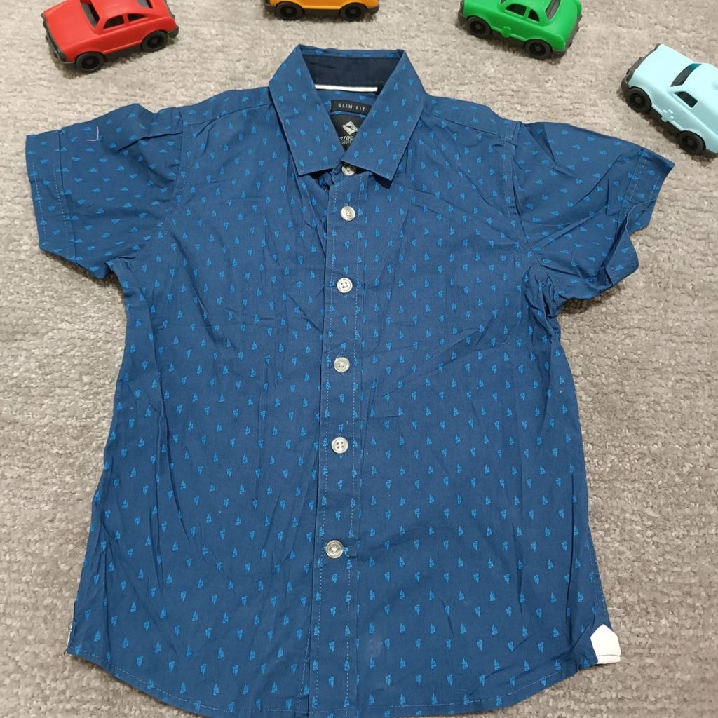 فروش اینترنتی پیراهن آستین کوتاه پسرانه وارداتی