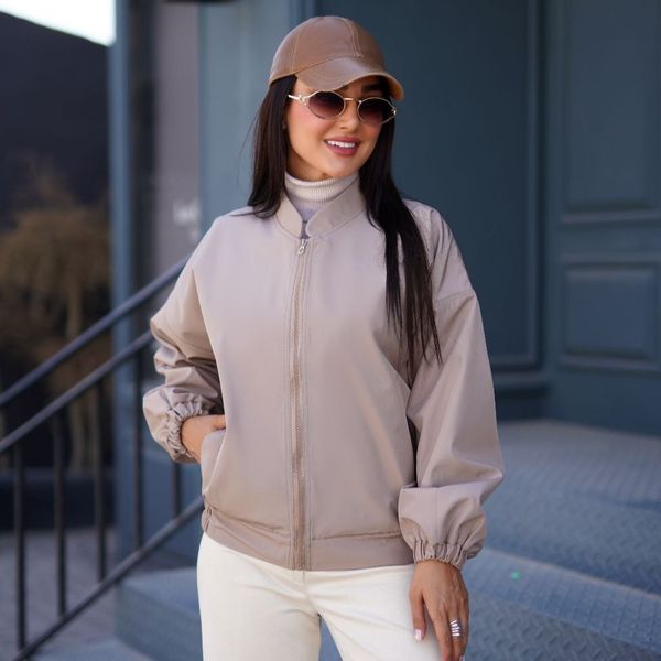 بامبر سوپرسانتانا گرم بالا جکت ترند  ( آسترکشی  با آستر همرنگ)