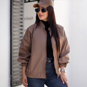 بامبر سوپرسانتانا گرم بالا جکت ترند  ( آسترکشی  با آستر همرنگ)