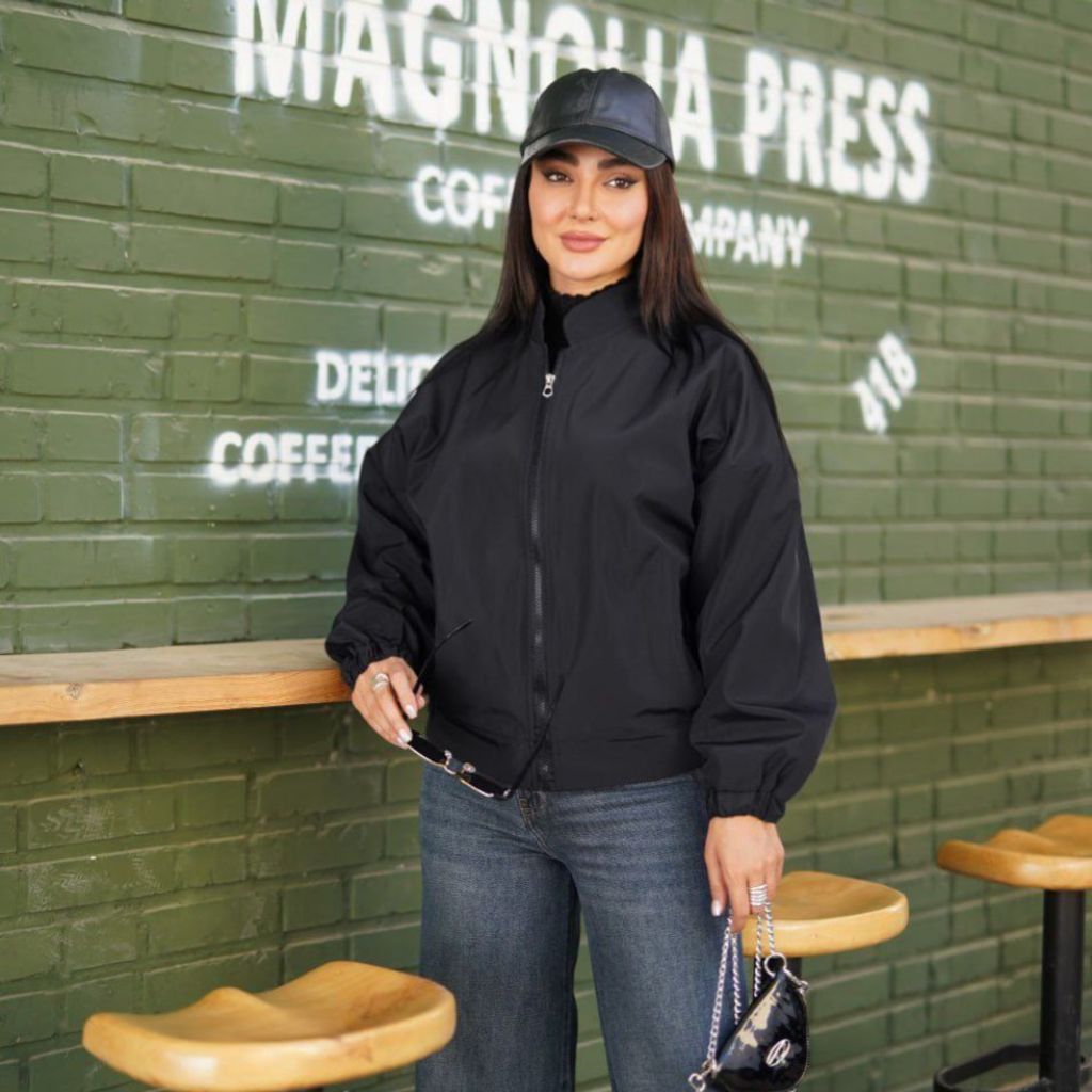 قیمت ارزان بامبر سوپرسانتانا گرم بالا جکت ترند  ( آسترکشی  با آستر همرنگ)