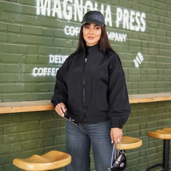 بامبر سوپرسانتانا گرم بالا جکت ترند  ( آسترکشی  با آستر همرنگ)