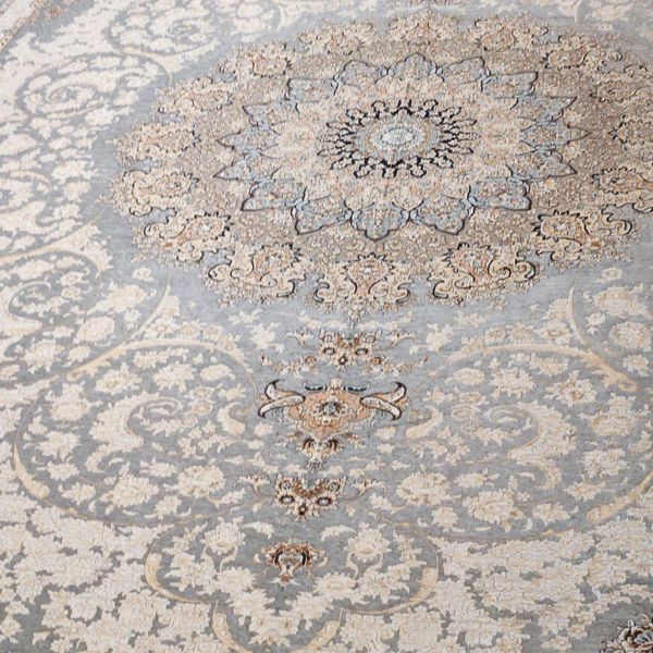 کاور فرش 12متری طوسی طرح آریا نیکزاد