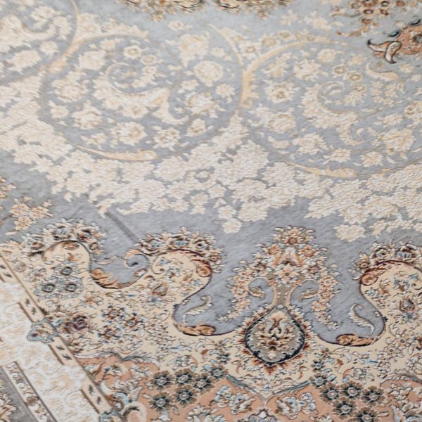 کاور فرش 12متری طوسی طرح آریا نیکزاد