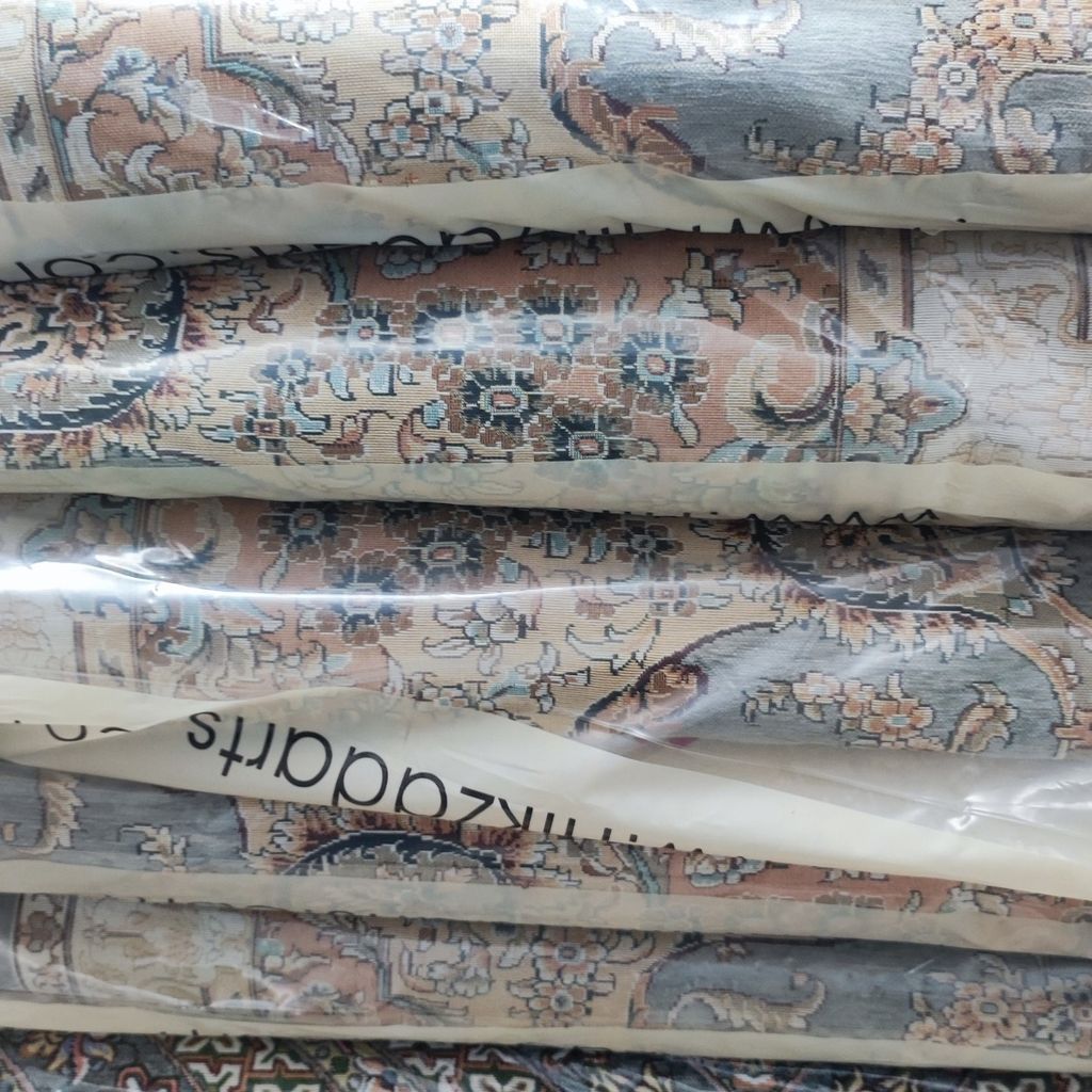 خرید اینترنتی کاور فرش 12متری طوسی طرح آریا نیکزاد