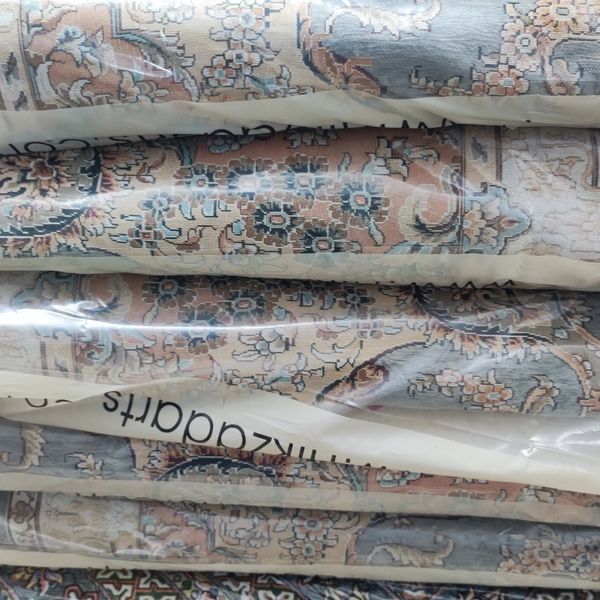 کاور فرش 12متری طوسی طرح آریا نیکزاد