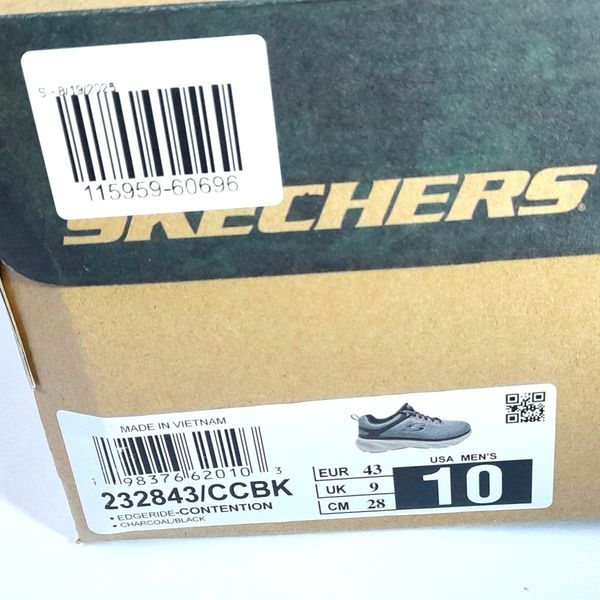 کتونی مردانه اسکچرز Skechers Edgeride اورجینال طوسی