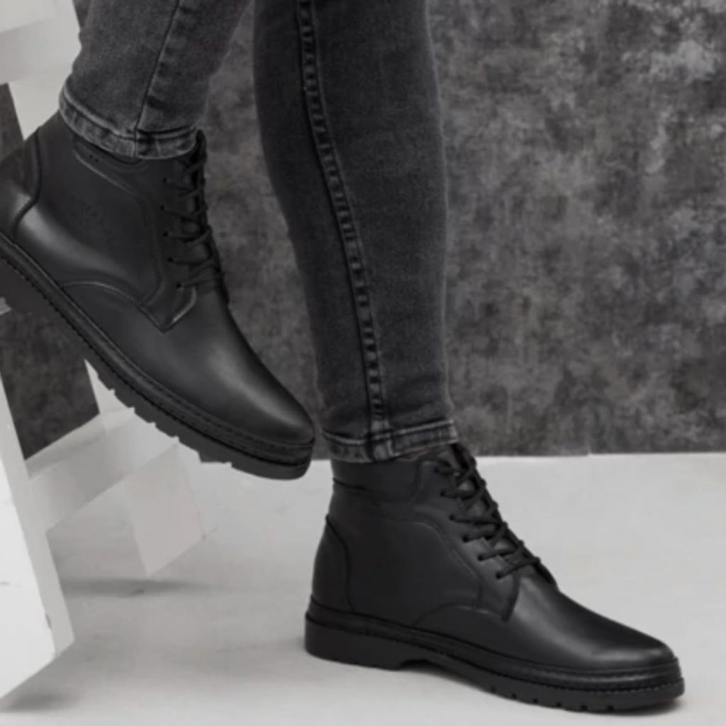 قیمت نیم بوت مردانه بندی ساقدار مدل دژاوو