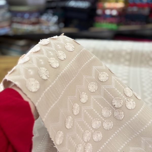 فوتر کش گلدار