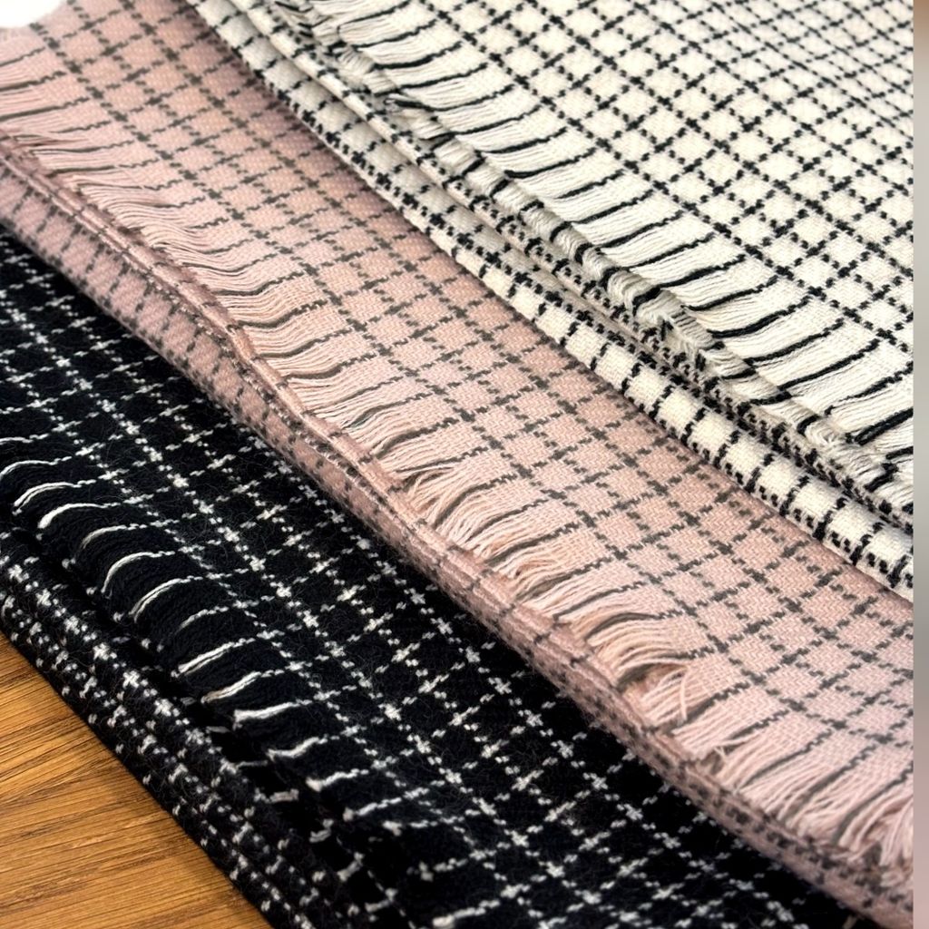 خرید انلاین شال موهر پاییزه و زمستانه دورو