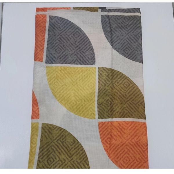 شال نخی طرحدار زنانه طرح برگ کرم 🌈👌