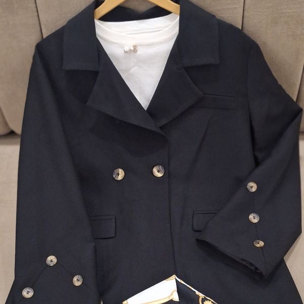 کت پاییزه آستردار ریوا مشکی