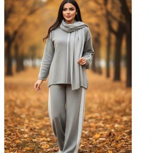 مشخصات ست بافت زنانه بغل خط دار