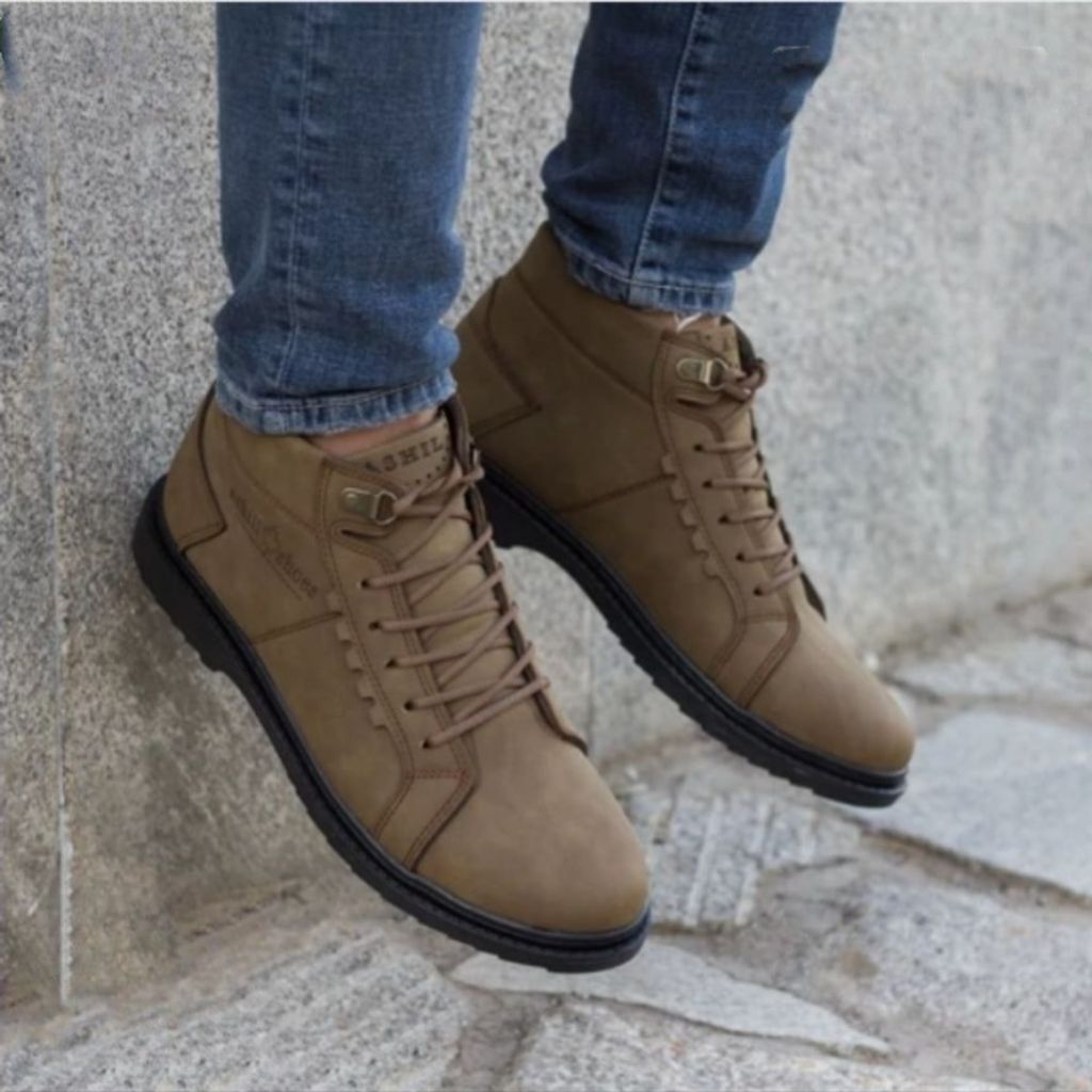 قیمت ارزان نیم بوت مردانه مدل شیک گام
