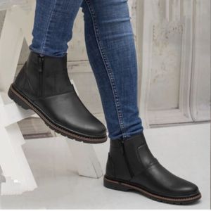 نیم بوت مردانه مدل آشیل دو طرف زیپ