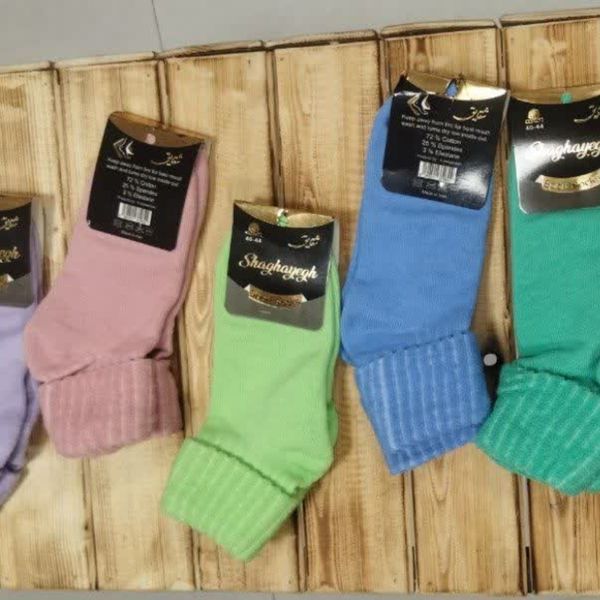 جوراب حوله ای ساقدار گرم زنانه و دخترانه jr756