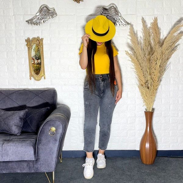 شلوار زنانه لی مام فیت