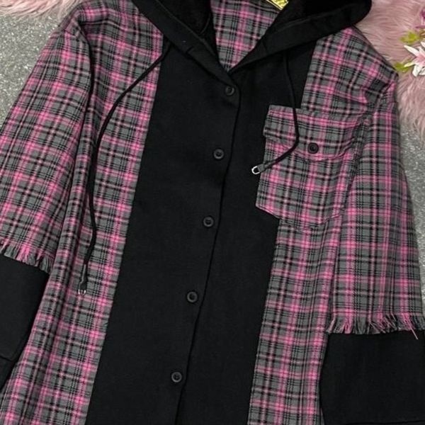 سویشرت کلاهدار ترکیبی