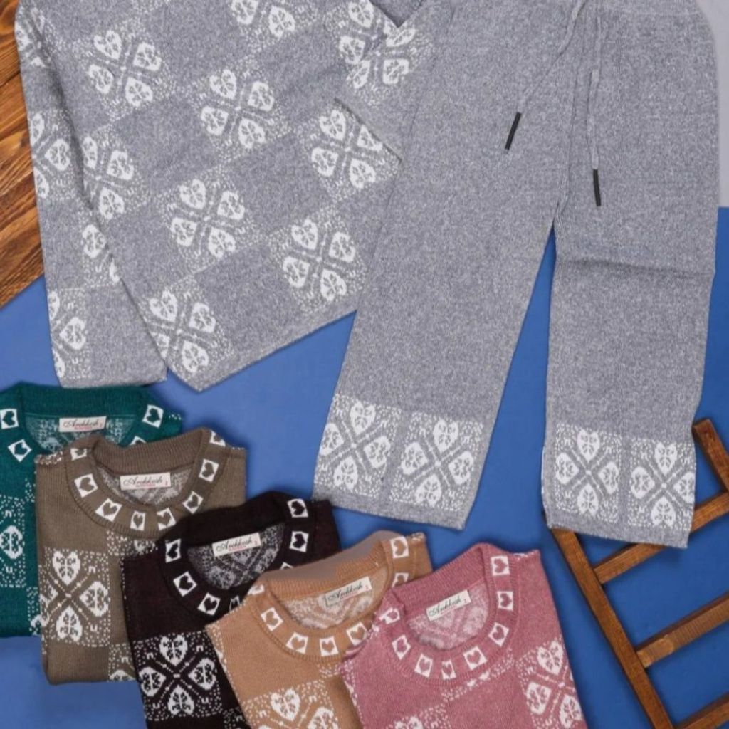 خرید آنلاین بلوز شلوار بافت دخترانه bl6ty