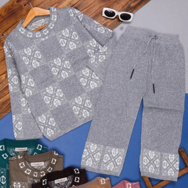 بلوز شلوار بافت دخترانه bl6ty