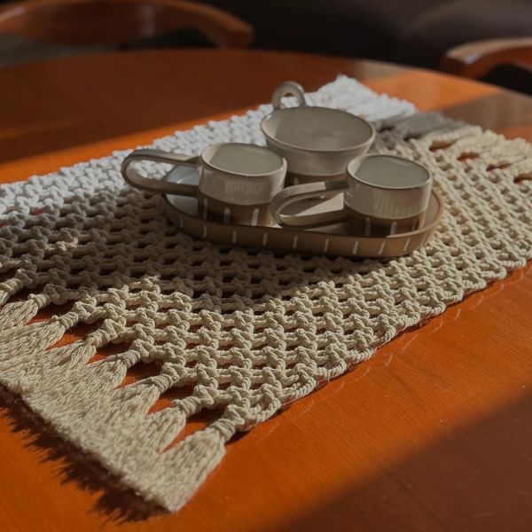 رانر مکرومه بافی سایز‌مینی