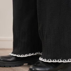 فروش اینترنتی ست بافت مشکی نجلا پاد