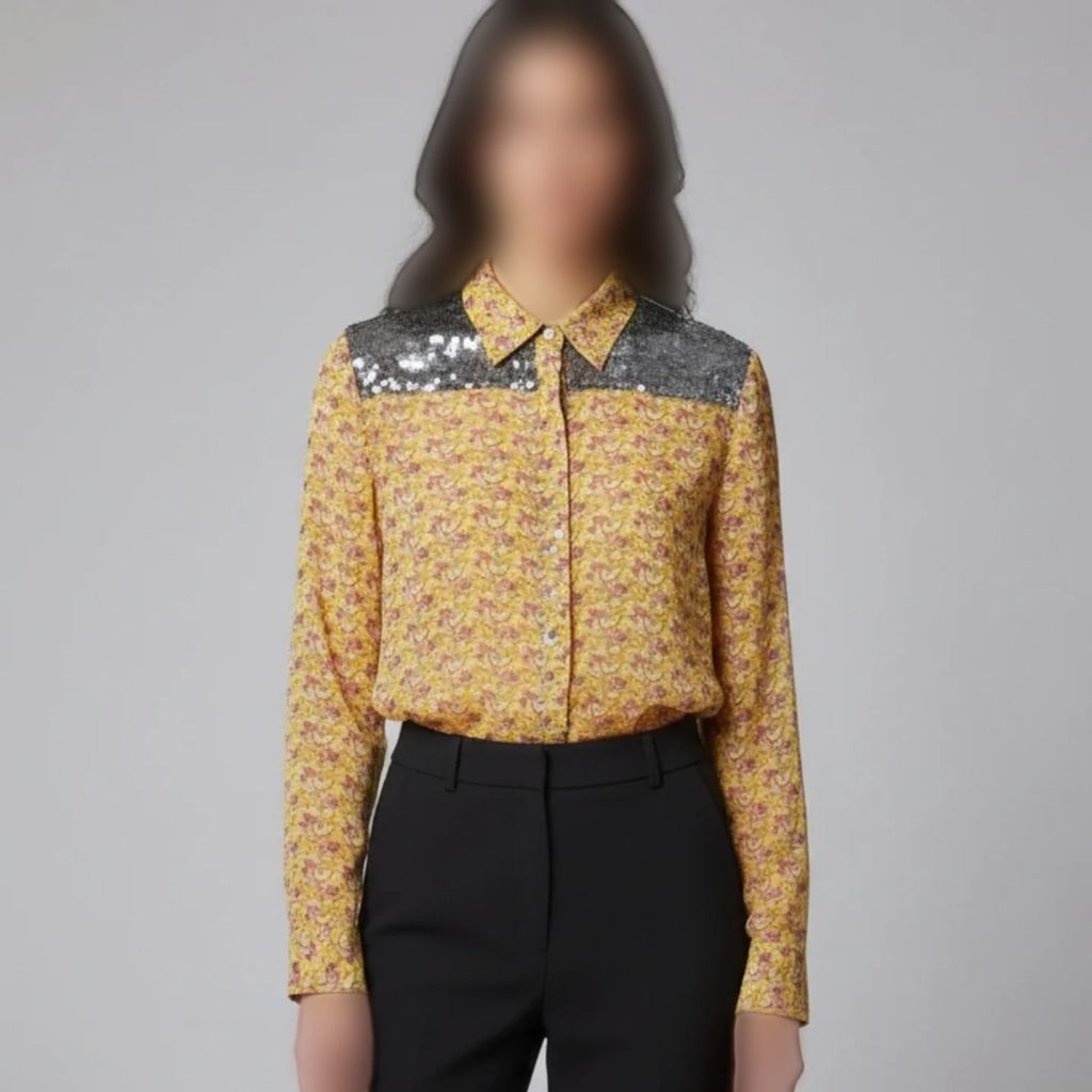 خرید آنلاین شومیز حریر هندی