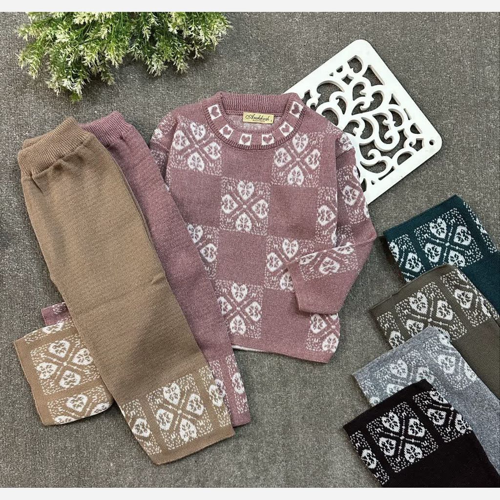 مشخصات بلوز شلوار بافت اسپرت 