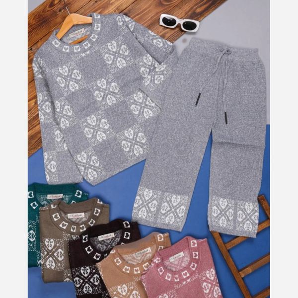 بلوز شلوار بافت اسپرت