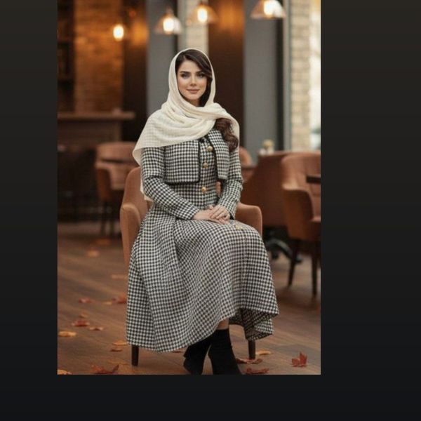 کت سارافون زنانه طرح پیله دار