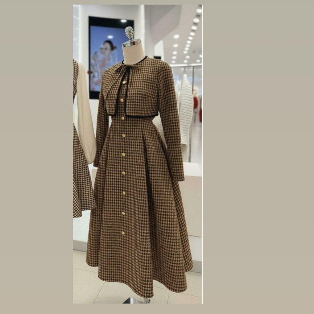 خرید اینترنتی کت سارافون زنانه طرح پیله دار