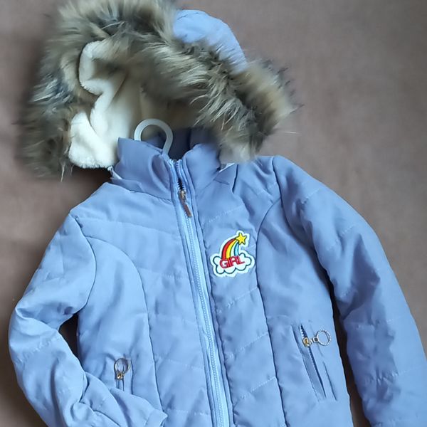 کاپشن دخترانه رنگین کمانی