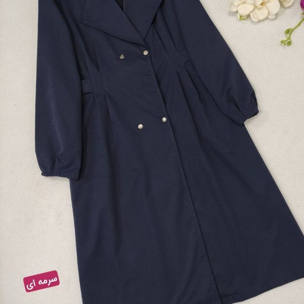 مانتو زنانه بلند طرح سمن