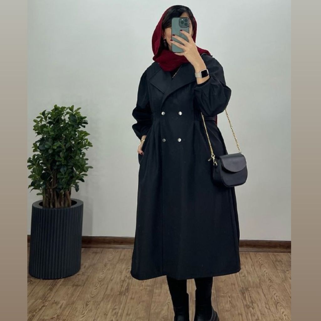 فروش اینترنتی مانتو زنانه بلند طرح سمن