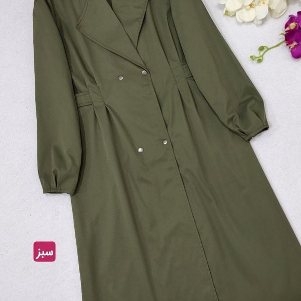مانتو زنانه بلند طرح سمن