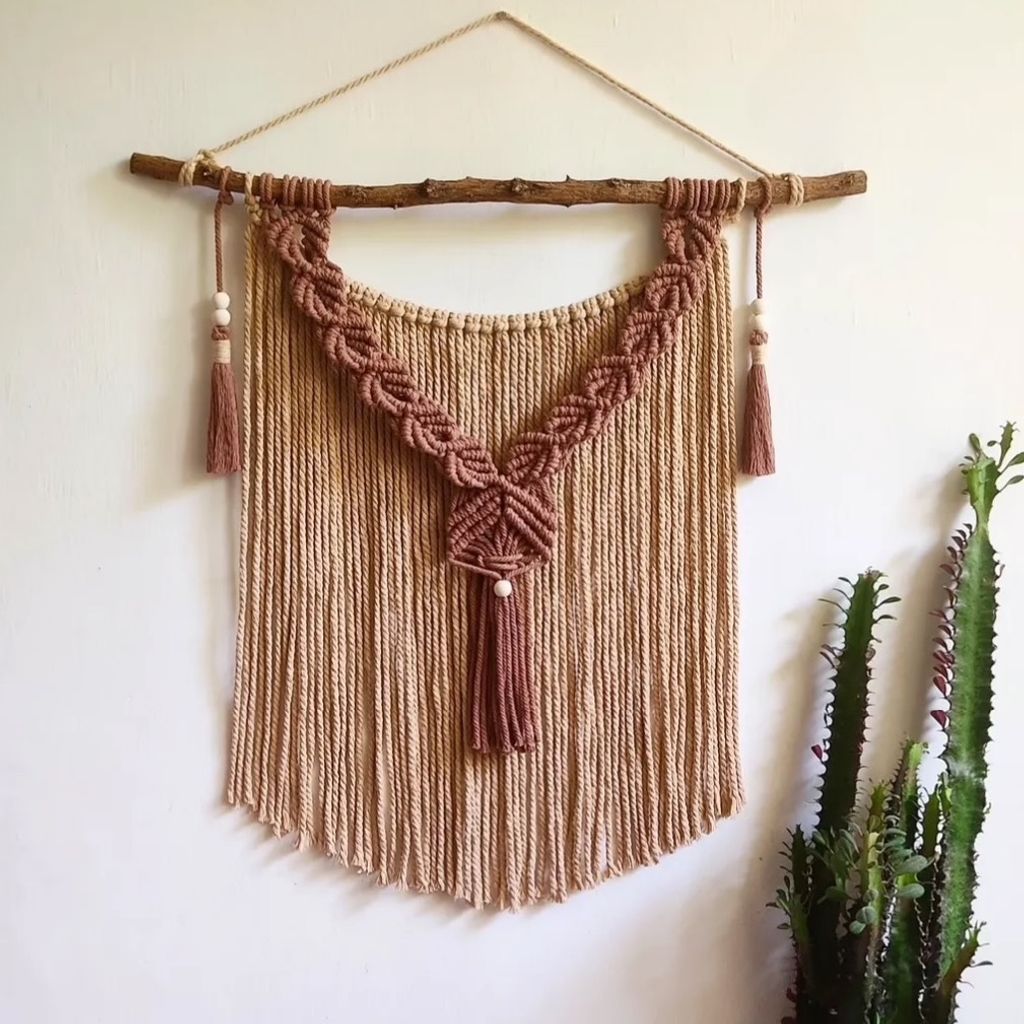 قیمت ارزان دیوار کوب مکر‌ومه بافی مدل صبا