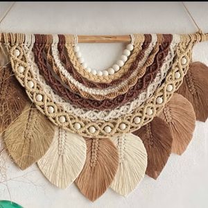 دیوار کوب مکرومه بافی مدل فاخر