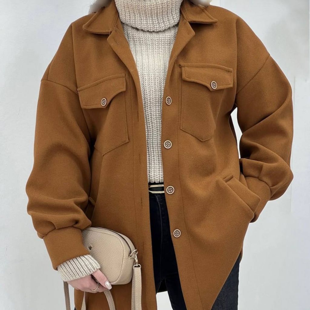 خرید آنلاین پالتو زنانه طرح سیسی