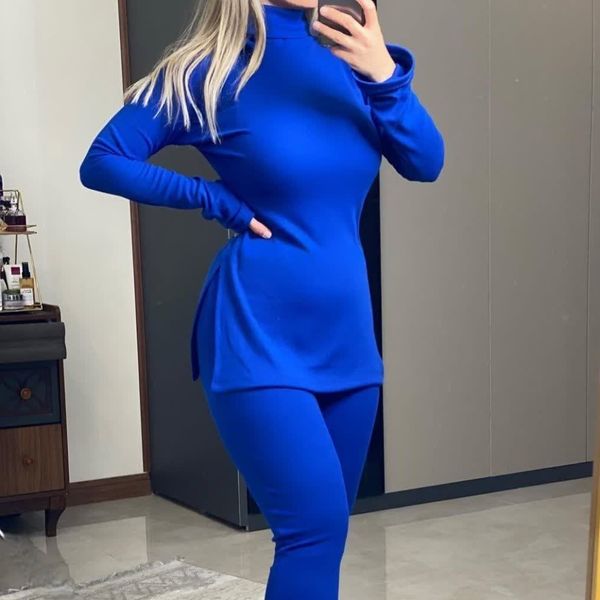 ست بلوز شلوار یقه اسکی