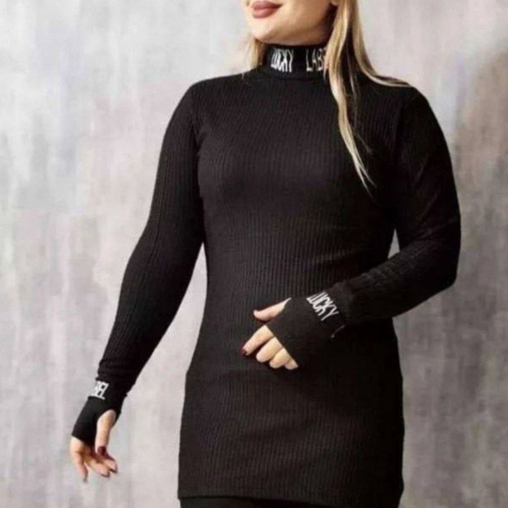 قیمت ارزان تونیک زنانه و دخترانه طرح lucky