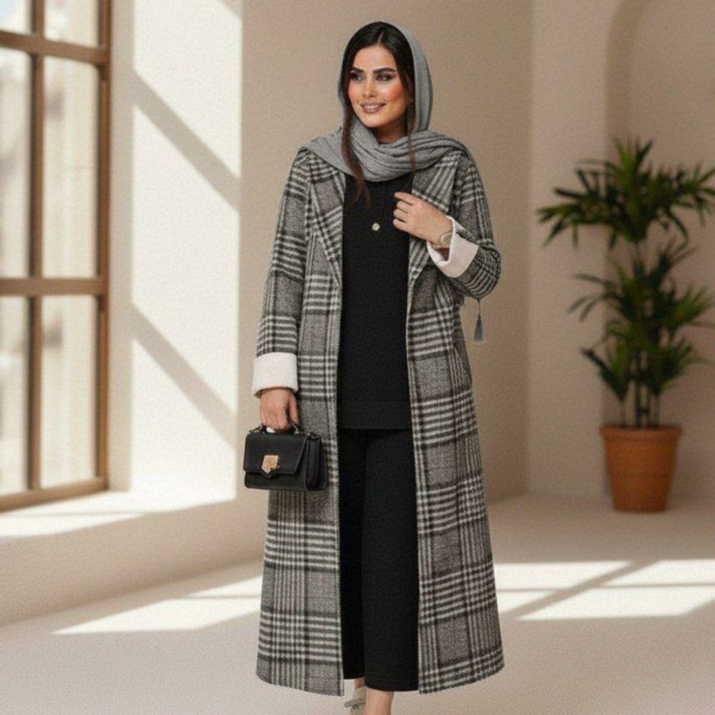 مشخصات مانتو زنانه پاییزه طرح نرگس