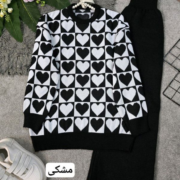 ست بافت زنانه طرح سولماز