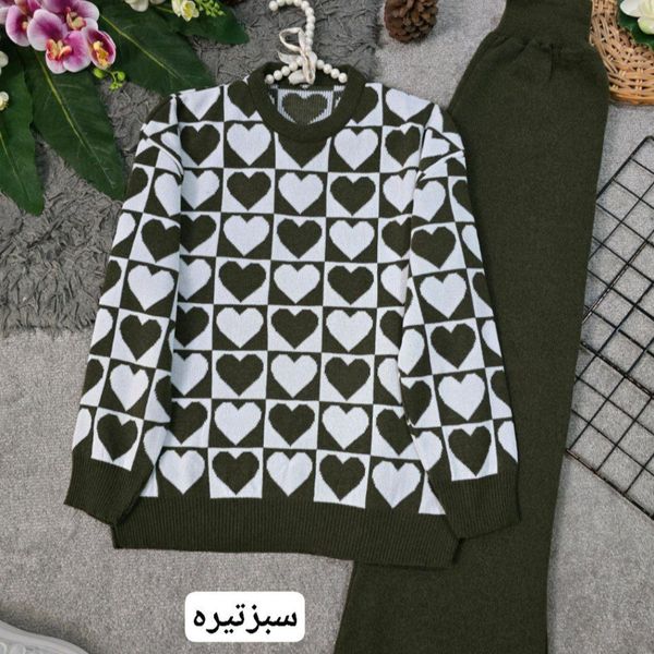 ست بافت زنانه طرح سولماز