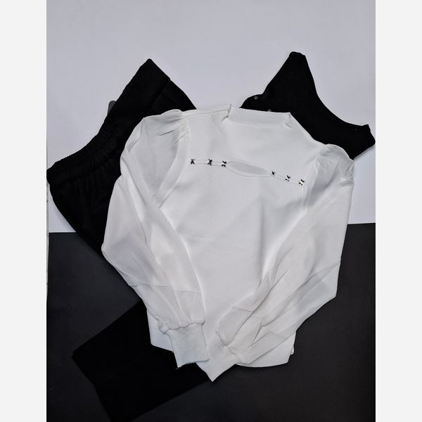 بلوز بافت ریز 